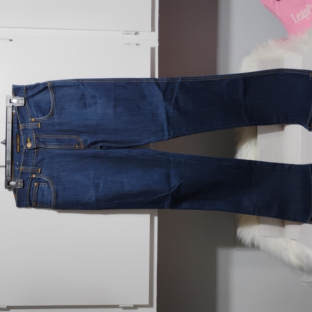 (A-73) SALE! Authentic Nudie Jeans Co. Slim Jim Organic Nudie Jeans Sz.32/32